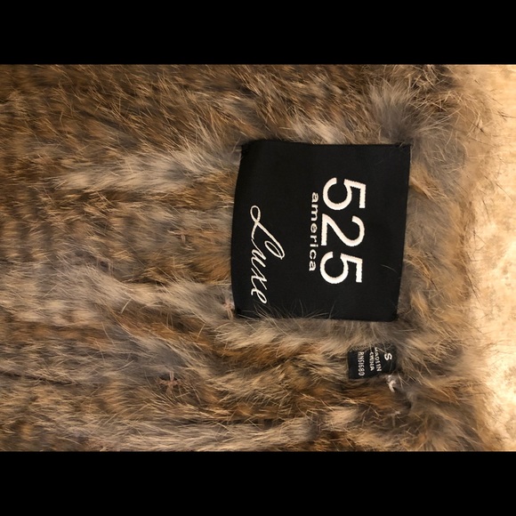 525 America Rabbit fur vest - Picture 3 of 4